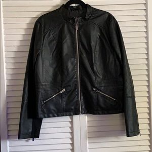 New York & Company faux leather jacket
